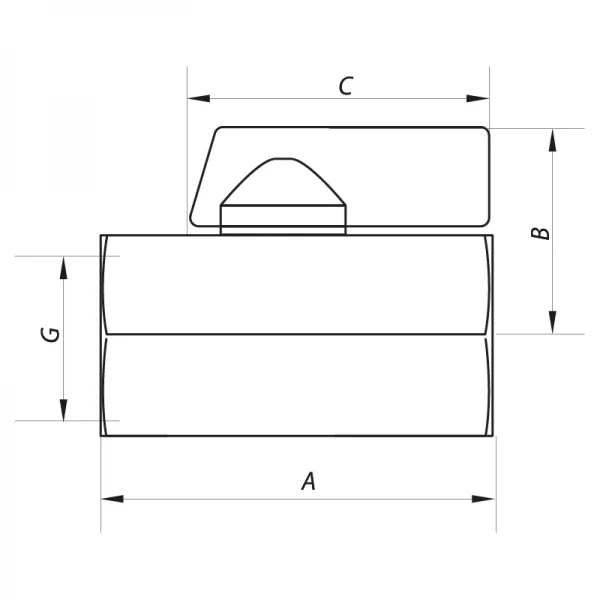 Кран "мини" ГГ 1/2" (NF.410) Nolf (NF2968)