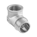 Кут Nolf NFC.L10FM-N-1'' MF нікельований (NF3305)