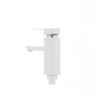 Смеситель для умывальника Plamix Kub-001 белый (без подводки) (PM0008)