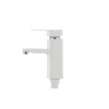 Змішувач для умивальника Plamix Kub-001 білий (без підводки) (PM0008)