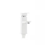 Смеситель для умывальника Plamix Kub-001 белый (без подводки) (PM0008)