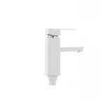 Смеситель для умывальника Plamix Kub-001 белый (без подводки) (PM0008)