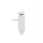 Смеситель для умывальника Plamix Kub-001 белый (без подводки) (PM0008)