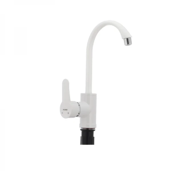 Смеситель для кухни Plamix Leon-011 белый (без подводки) (PM0009)