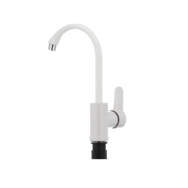 Смеситель для кухни Plamix Leon-011 белый (без подводки) (PM0009)