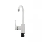 Смеситель для кухни Plamix Leon-011 белый (без подводки) (PM0009)