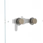 Смеситель для душа Plamix Mario-003 White (без шланга и лейки) (PM0011)