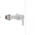 Смеситель для душа Plamix Mario-003 White (без шланга и лейки) (PM0011)