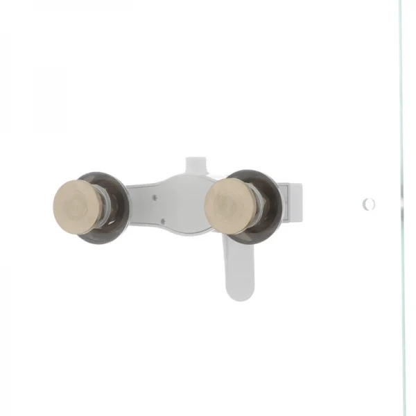 Смеситель для душа Plamix Mario-003 White (без шланга и лейки) (PM0011)