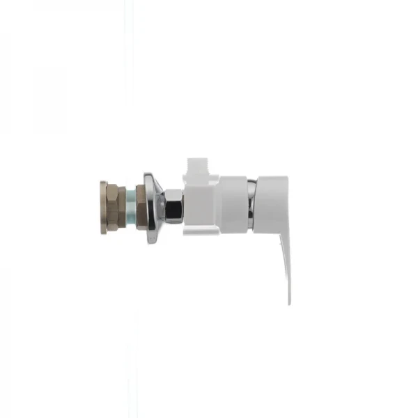 Смеситель для душа Plamix Mario-003 White (без шланга и лейки) (PM0011)