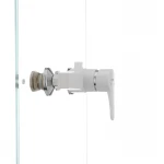 Смеситель для душа Plamix Mario-003 White (без шланга и лейки) (PM0011)