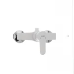 Смеситель для душа Plamix Mario-003 White (без шланга и лейки) (PM0011)