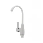 Смеситель для кухни Plamix Mario-011(W) белый (без подводки) (PM0014)