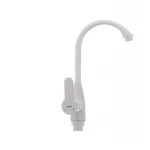 Смеситель для кухни Plamix Mario-011(W) белый (без подводки) (PM0014)