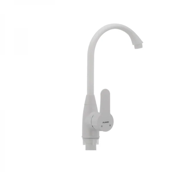 Смеситель для кухни Plamix Mario-011(W) белый (без подводки) (PM0014)