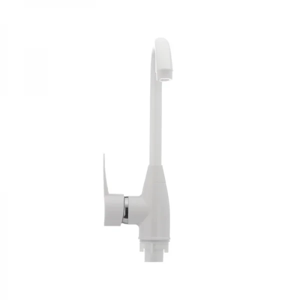 Смеситель для кухни Plamix Mario-011(W) белый (без подводки) (PM0014)