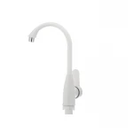 Смеситель для кухни Plamix Mario-011 белый (без подводки) (PM0015)