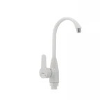 Смеситель для кухни Plamix Mario-011 белый (без подводки) (PM0015)