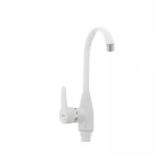 Смеситель для кухни Plamix Mario-011 белый (без подводки) (PM0015)