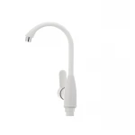 Смеситель для кухни Plamix Mario-011 белый (без подводки) (PM0015)