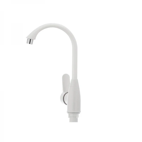 Смеситель для кухни Plamix Mario-011 белый (без подводки) (PM0015)
