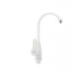 Смеситель для кухни Plamix Mario-011 белый (без подводки) (PM0015)