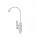 Смеситель для кухни Plamix Mario-011 белый (без подводки) (PM0015)