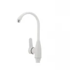 Смеситель для кухни Plamix Mario-011 белый (без подводки) (PM0015)