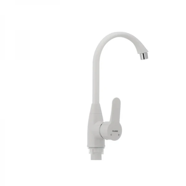 Смеситель для кухни Plamix Mario-011 белый (без подводки) (PM0015)