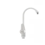 Смеситель для кухни Plamix Mario-011 белый (без подводки) (PM0015)