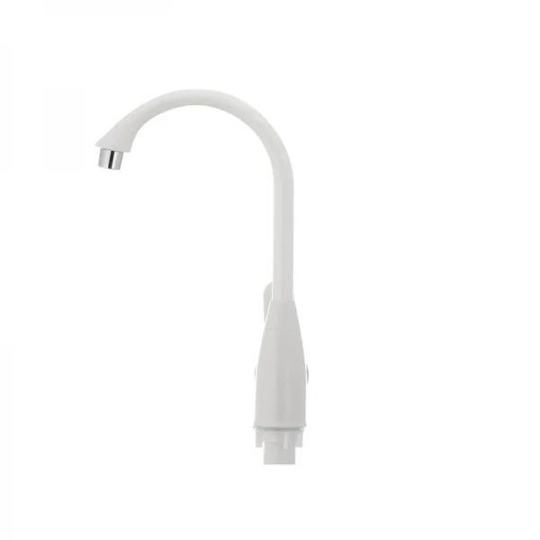 Смеситель для кухни Plamix Mario-011 белый (без подводки) (PM0015)