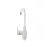 Смеситель для кухни Plamix Mario-011 белый (без подводки) (PM0015)