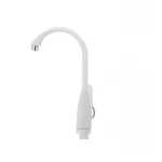 Смеситель для кухни Plamix Mario-011 белый (без подводки) (PM0015)