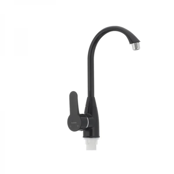 Смеситель для кухни Plamix Mario-011 черный (без подводки) (PM0016)