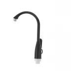 Смеситель для кухни Plamix Mario-011 черный (без подводки) (PM0016)