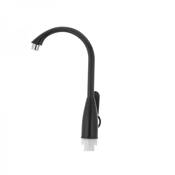 Смеситель для кухни Plamix Mario-011 черный (без подводки) (PM0016)