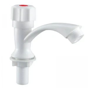Монокран для умивальника Plamix Mono-001 з ABS-пластику білий глянцевий поворотний (PM0017)