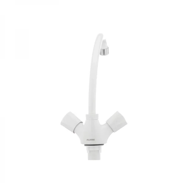 Смеситель для кухни Plamix Omega-271 белый (без подводки) (PM0020)