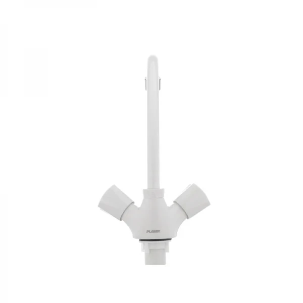 Смеситель для кухни Plamix Omega-271 белый (без подводки) (PM0020)