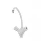 Смеситель для кухни Plamix Omega-271 белый (без подводки) (PM0020)