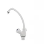Смеситель для кухни Plamix Omega-271 белый (без подводки) (PM0020)