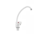 Смеситель для кухни Plamix Omega-271 белый (без подводки) (PM0020)