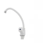 Смеситель для кухни Plamix Omega-271 белый (без подводки) (PM0020)