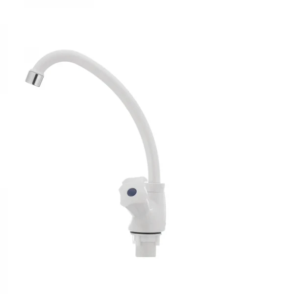 Смеситель для кухни Plamix Omega-271 белый (без подводки) (PM0020)
