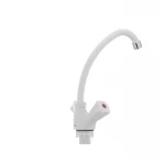 Смеситель для кухни Plamix Omega-271 белый (без подводки) (PM0020)
