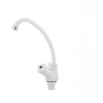 Смеситель для кухни Plamix Omega-271 белый (без подводки) (PM0020)