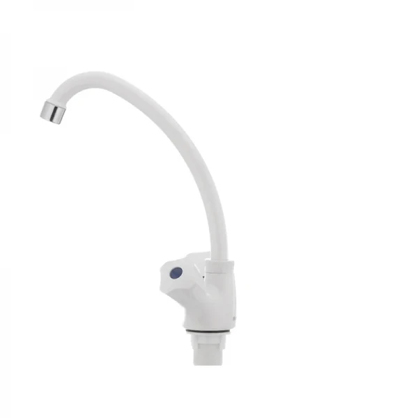 Смеситель для кухни Plamix Omega-271 белый (без подводки) (PM0020)