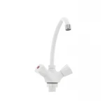 Смеситель для кухни Plamix Omega-271 белый (без подводки) (PM0020)