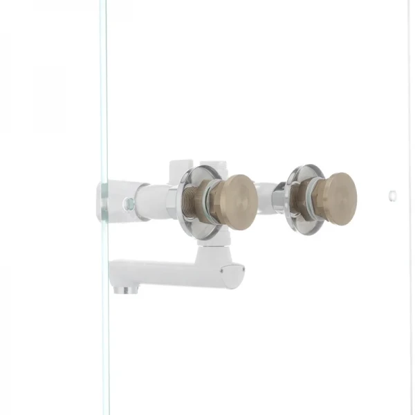 Змішувач для ванни PLAMIX Omega-142 білий з abs-пластику, двовентильний (PM0021)