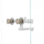 Змішувач для ванни PLAMIX Omega-142 білий з abs-пластику, двовентильний (PM0021)